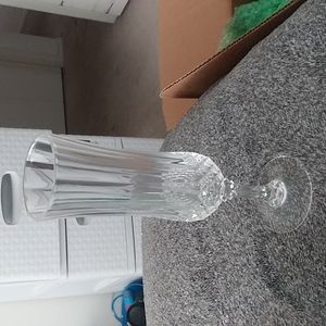 Crystal champagne glass